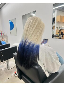 ケプカ(KEPKA) ホワイトブロンド グラデーションカラー