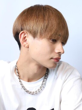 リップスアネックス 大宮(LIPPS annex) シースルーマッシュ ミルクティーベージュ