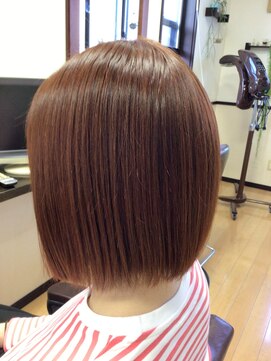 ヘアーラボノブ(Hair Labo NoBu xx) ツヤ髪ショートボブ