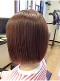 ツヤ髪ショートボブ