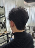 ダウンパーマ骨格改善中川