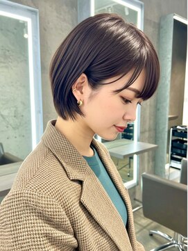 グルグル 本八幡店(GULGUL) 本八幡/ショート/ボブ/顔周り/前髪/白髪ぼかし/ハイライト