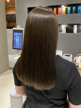 シェノン フェム 名古屋 名駅店(CHAINON×FeM#) オリーブベージュ＊名古屋/髪質改善/レイヤーカット