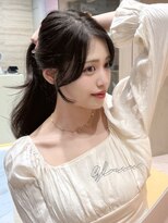 グロー 大宮(GLROW)&nbsp;前髪顔まわりサイドバングフェイスレイヤー顔周りおくれ毛大宮