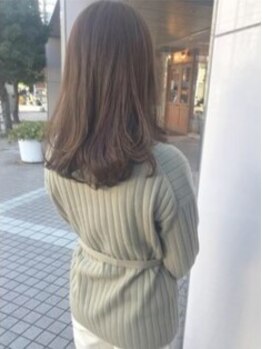 アマンレーヴ(aman reve)の写真/ダメージを抑えながら創る、柔らかい透明感のあるまろやかなカラーが得意◎あなたの理想をカタチに◇