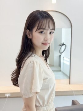 ライズ ネックス ザ サロン 渋谷(LIZE nex the salon) 【ロングヘア　前髪なし　韓国ヘア　#14】#渋谷駅#韓国#髪質改善