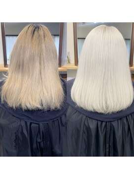 ヘアーアンドアトリエ マール(Hair&Atelier Marl) 【Marl】ホワイトベージュカラー