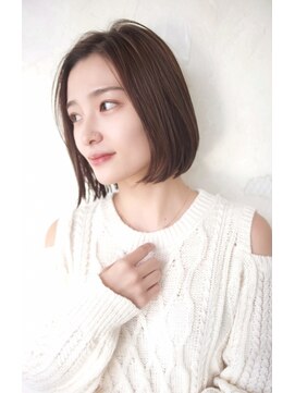 アール 北千住店(ar) 染みないカラーイノア/前下がりボブ/北千住