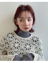 オムニス 表参道(Omnis)&nbsp;韓国ヘアくびれボブレイヤー似合わせ小顔顔周りカット暖色カラー