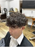 波巻きスパイラルパーマ
