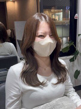 【Lien 風呂田】韓国風くびれミディアムレイヤー♪