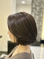 エアー 銀座タワー(AIR)&nbsp;ツヤ髪　ボブ　オリーブブラウン