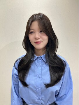 シェノン サントル(CHAINON CENTRE) 梅田/黒髪/クラゲヘアー/オリーブグレー/小顔/ココアベージュ