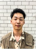 テーパーフェード　スパイキーショート