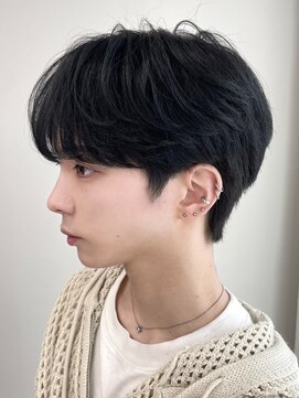 ナレ(NARE) 【NARE  NOE】韓国風シースルーマッシュ×ダウンパーマ