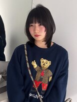 キオク(KIOX)&nbsp;ミディアムレイヤー/シャギー/ハイトーン/ワンカラー/名古屋