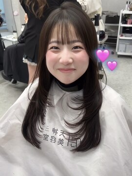 天神美容室 レイヤーカット/福岡韓国美容室/似合わせカット