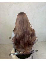 リコヘアー(LiCO HAIR)&nbsp;那覇/イメチェン/ピンクベージュ/アンブレラカラー/前髪