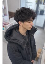 ヌードルバイコア(noodle by CoRe.gn)&nbsp;メンズルーズショートパーマ