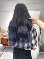 ローウェ 渋谷(Louwe) ラベンダーシルバーグラデーション 【ayami】