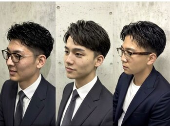 DUG横浜 MEN'Sカット/MEN'Sパーマ/MEN'Sバーバー/フェード【6/2 NEW OPEN(予定)】の写真/大人男子たちへ【第一印象を決めるのは髪型だ】再現性の高さでお手入れも楽々☆かっこよく上品に◎men's