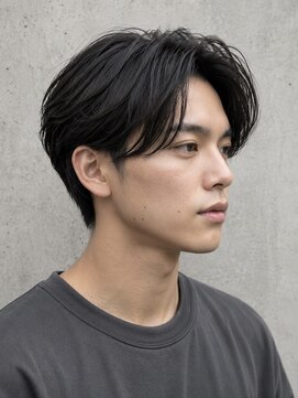 ハレ ヘアサロン(Hale hair salon) Haleメンズリバースセンターパートニュアンスパーマ原宿