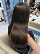 シーナ バイ マグ(siina. by Mag)&nbsp;ブリーチなしカラー髪質改善透明感オリーブグレージュ夏カラー