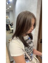 ルル(Lulu)&nbsp;ルーツカラーレイヤースタイルミルクティーベージュ