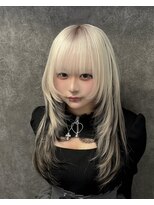 ルフレ 新宿本店2nd(Reflet)&nbsp;【manabu】ホワイト技術＆プルエクステ＆レイヤー