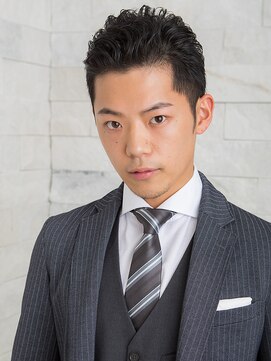 ヘアサロン ナノ(hair salon nano) フォーマルなシーンにピッタリ☆デキる男のショートスタイル☆