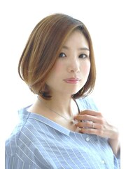 シルエットが綺麗に見えるスタイル・大人カジュアル