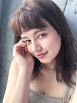 ノラジャーニー(NORA Journey)&nbsp;【NORA Journey】シースルーバングのオン眉ウルフレイヤー☆