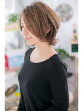 ミック ヘアアンドビューティー 大山店(miq  Hair&Beauty) 透明感カラーで！リラクシー☆ラフStyle