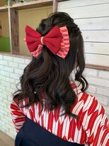 シェリール 八千代台駅(CHERIR)&nbsp;袴☆三つ編みのハーフアップアレンジ