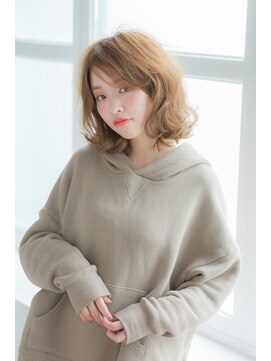 ラエティティア ロコ 刈谷店(Laetitia loco) 透け感肩ラインボブ