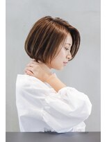 トロワエピ 表参道(Trois epis)&nbsp;小顔ヘア☆20代30代40代 上品フォルムの大人ボブ