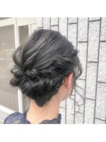 アルマヘアー(Alma hair by murasaki)&nbsp;ロープ編みのお呼ばれセット