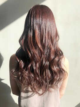 アイティー バイ アルバム 浦和店(IT by ALBUM) ラベージュロング_セミウェットウェーブオリーブカラー_ba306411