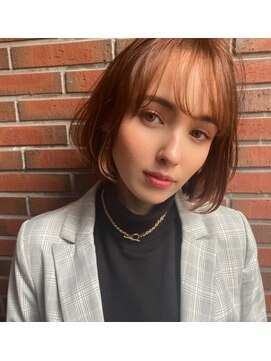 アリエッタ ギンザツー(ARIETTA GINZA2) マッシュショートBOB/ふんわりショートボブ/透明感カラー/抜け感