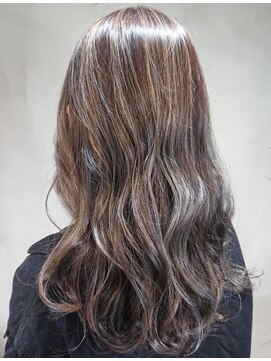 ココバイファニック(Coc. by funic) ハイライト×透け感グレージュ  【関内】