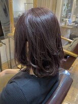 ローラン(ROULAND)&nbsp;【ROULAND坂本】透明感ラベージュ×ミディアムレイヤースタイル