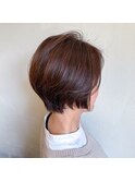 大人ショートボブ