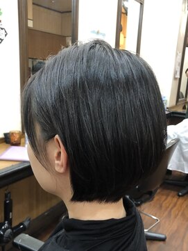 ココ(CO_CO) フェザーバング　耳かけ　ミニボブ