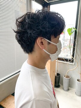 テトヘアー(teto hair) メンズマッシュ、スパイラルパーマ、くるくるパーマ、無造作