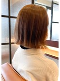 切りっぱなしボブ