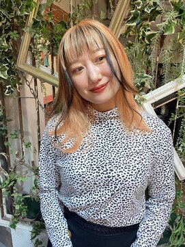 アルク(A.R.K) オレンジベージュ　デザインカラー　A.R.K大分