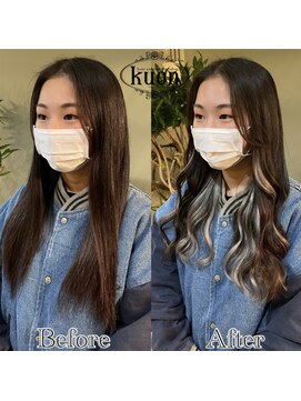 クオン(kuon) ダンサーの方必見！インナーカラーで表現力UP！