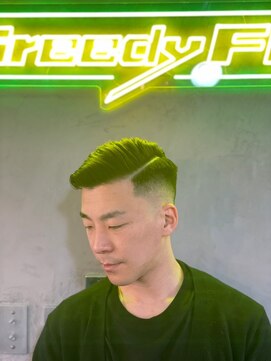 グリーディーフォックス 代々木(Greedy FOX) 束感/コンマヘア/アップバング/ツーブロックマッシュ/フェード