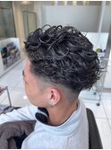 スパイラルパーマ