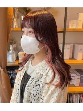 エイト 福岡天神店(EIGHT fukuoka) インナーピンクカラー